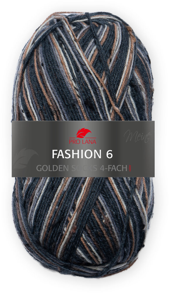 Golden Socks Fashion 6 - 0698 - 4-fach Sockenwolle von Pro Lana