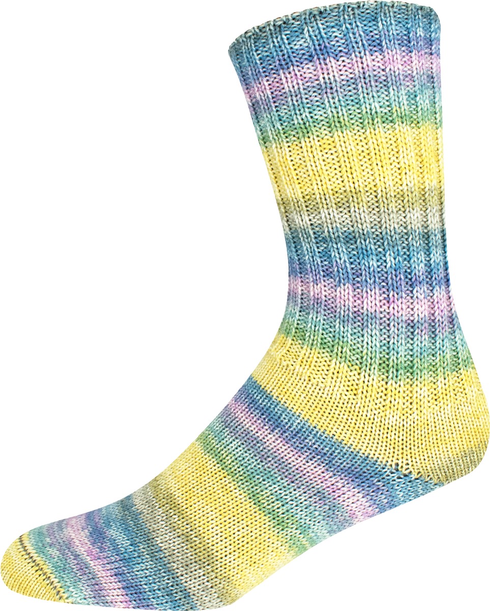 Supersocke Silk Sort. 348 Color 4-fach von ONline 2909