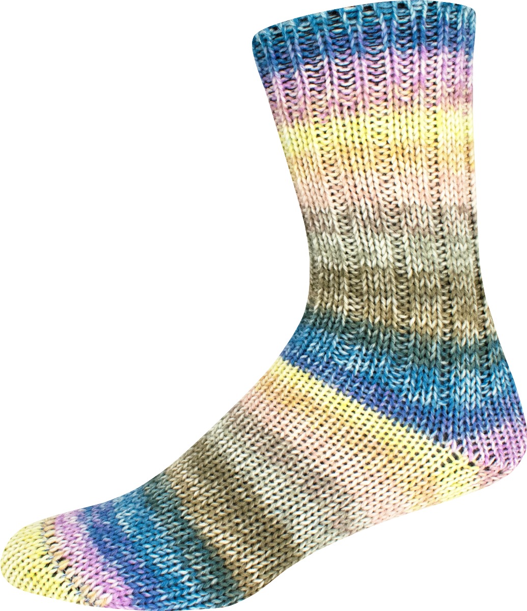 Supersocke 6-fach Merino Color von ONline Sort. 349 - 2919