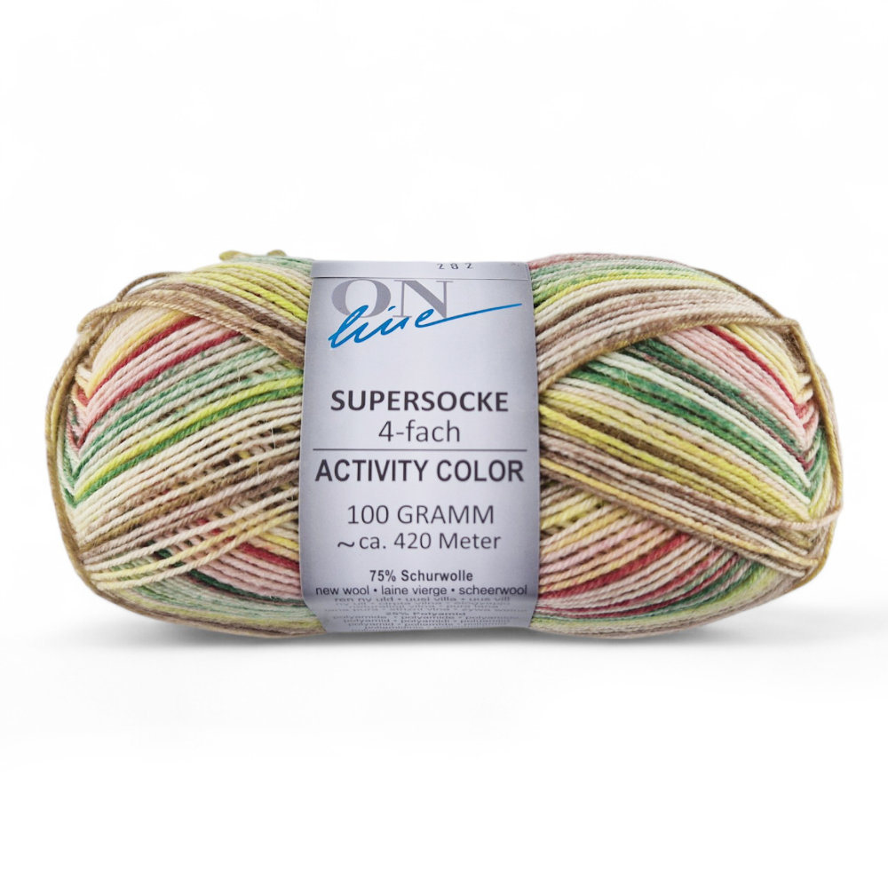 Supersocke Activity Color 4-fach von ONline 3064