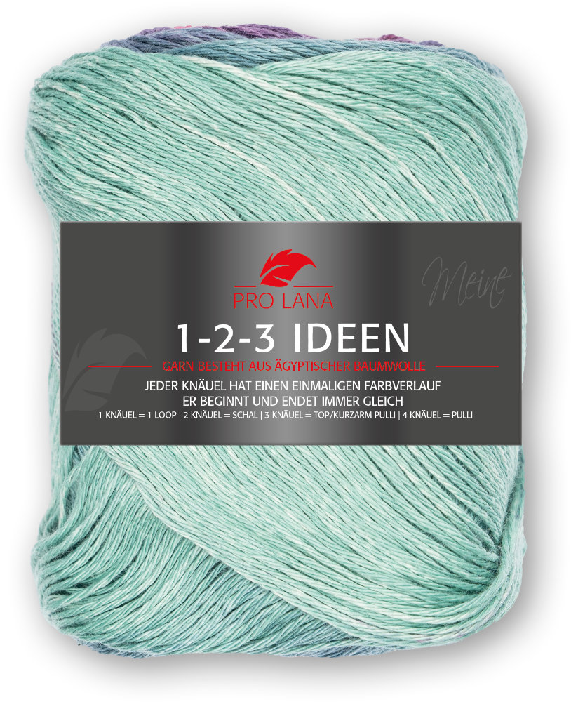 1-2-3 Ideen von Pro Lana 0033 - pink/mint