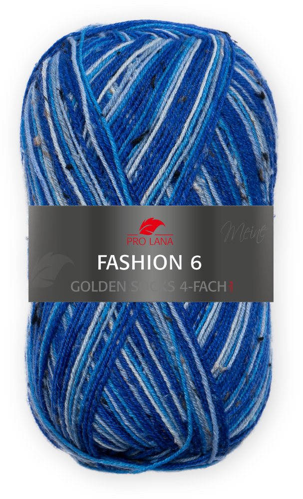 Golden Socks Fashion 6 - 0704 - 4-fach Sockenwolle von Pro Lana