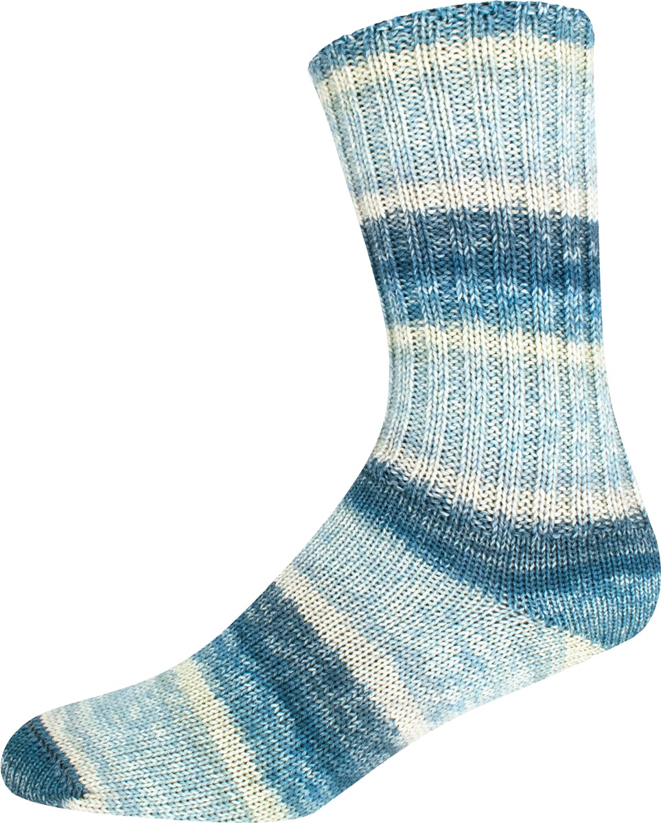 Supersocke Silk Sort. 348 Color 4-fach von ONline 2913