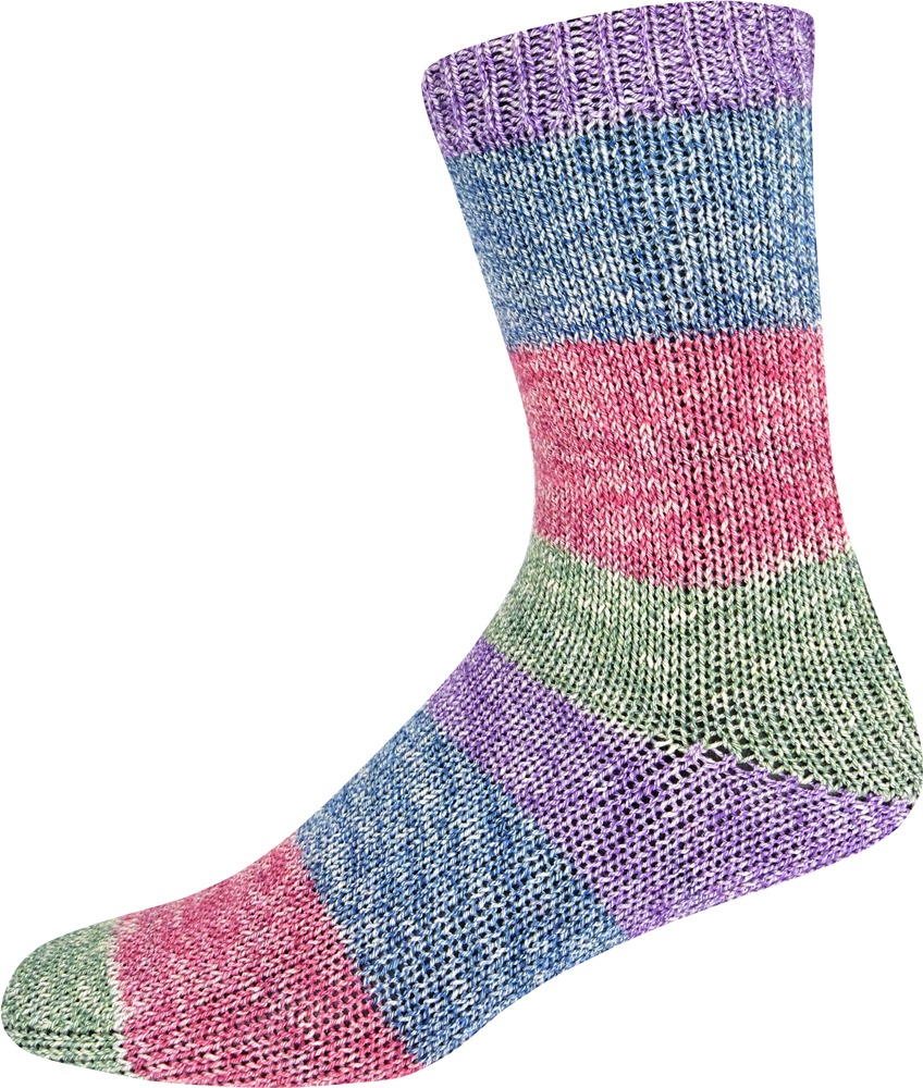 Supersocke Cotton Stretch Sort. 347 Color 4-fach von ONLine 2999