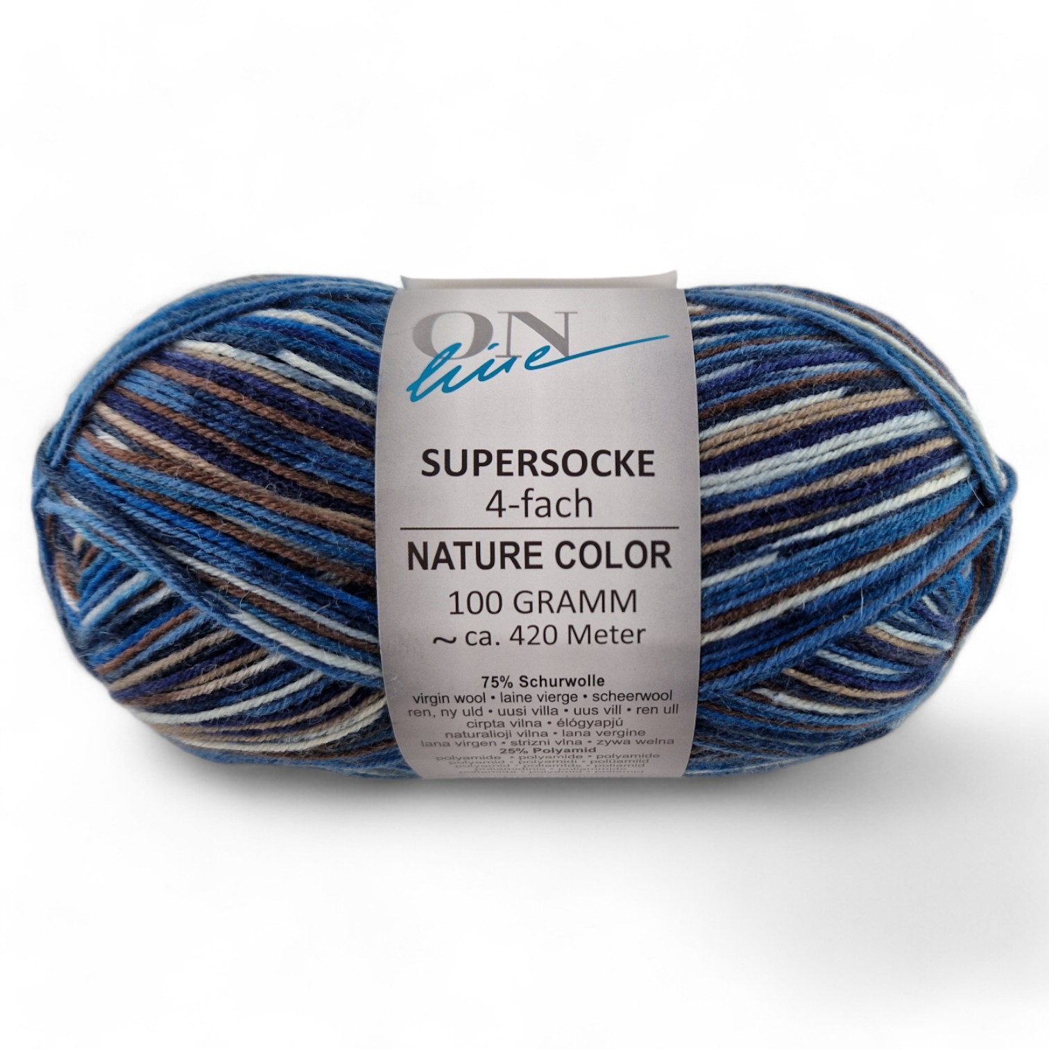 Supersocke Nature Color 4-fach von ONline 2937