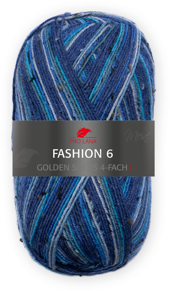 Golden Socks Fashion 6 - 0699 - 4-fach Sockenwolle von Pro Lana