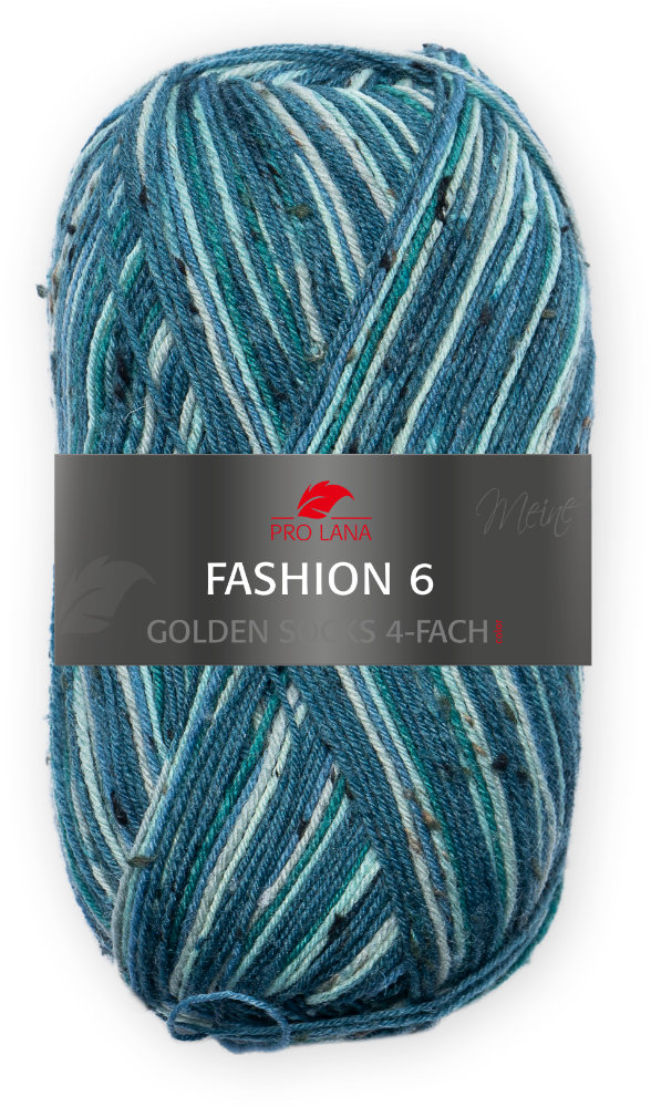 Golden Socks Fashion 6 - 0701 - 4-fach Sockenwolle von Pro Lana