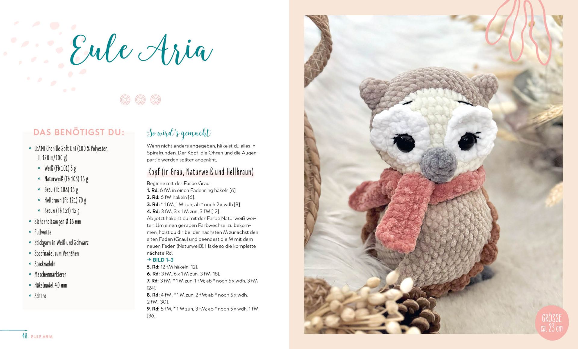 Amigurumis – soft and cosy!  Niedliche Tiere in Groß und Klein häkeln