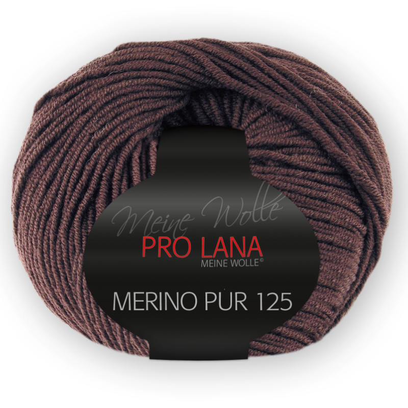 Merino Pur 125 von Pro Lana 0011 - braun