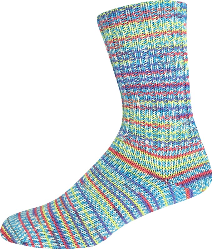 Supersocke Silk Sort. 358 Color 4-fach von ONline 2980