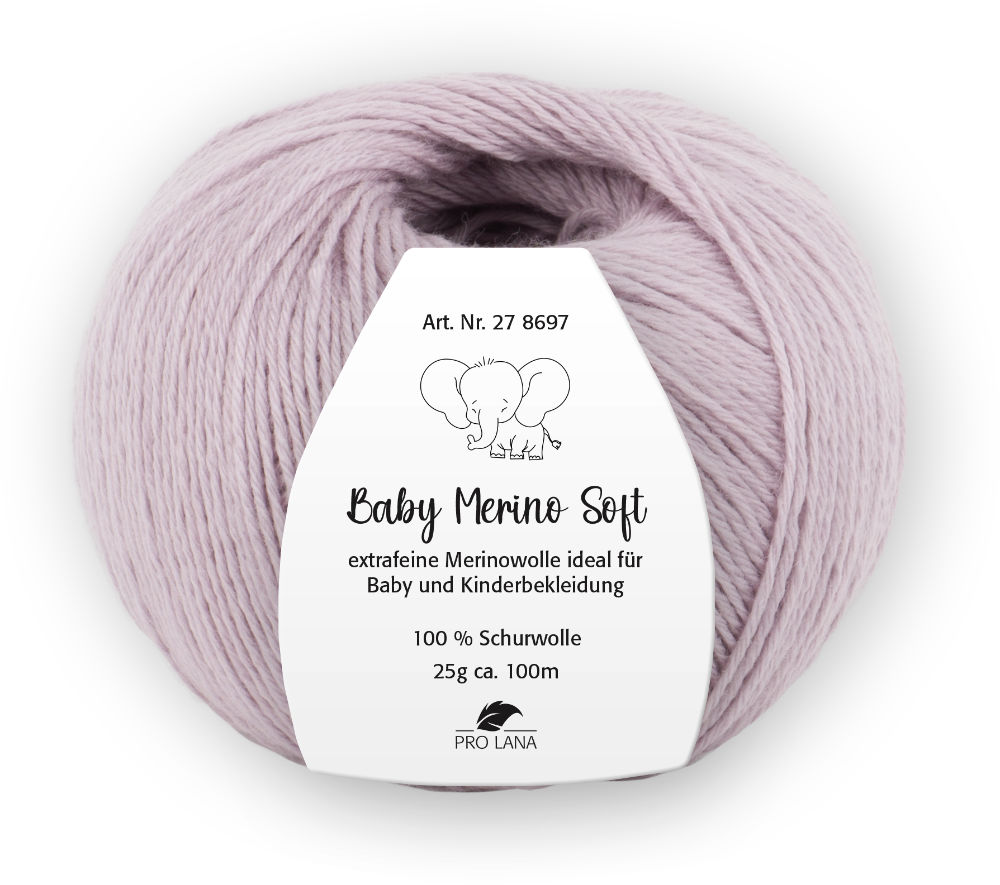 Baby Merino soft von Pro Lana 0091 - nebel