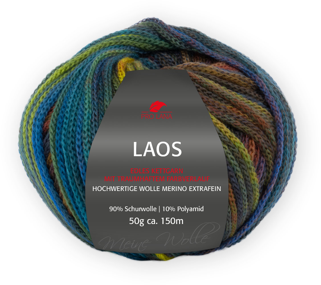 Laos Kettgarn von Pro Lana 0092 - winter