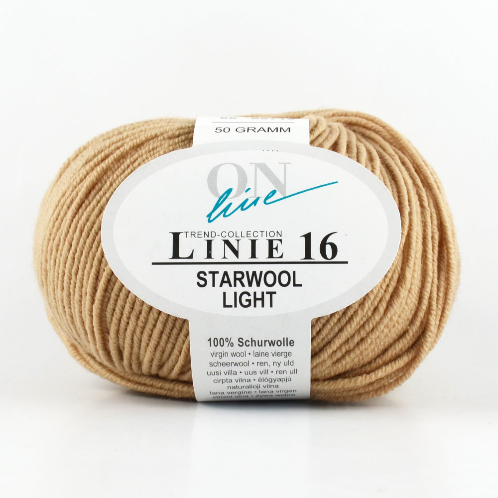 Starwool Light Linie 16 0076 - jeansblau