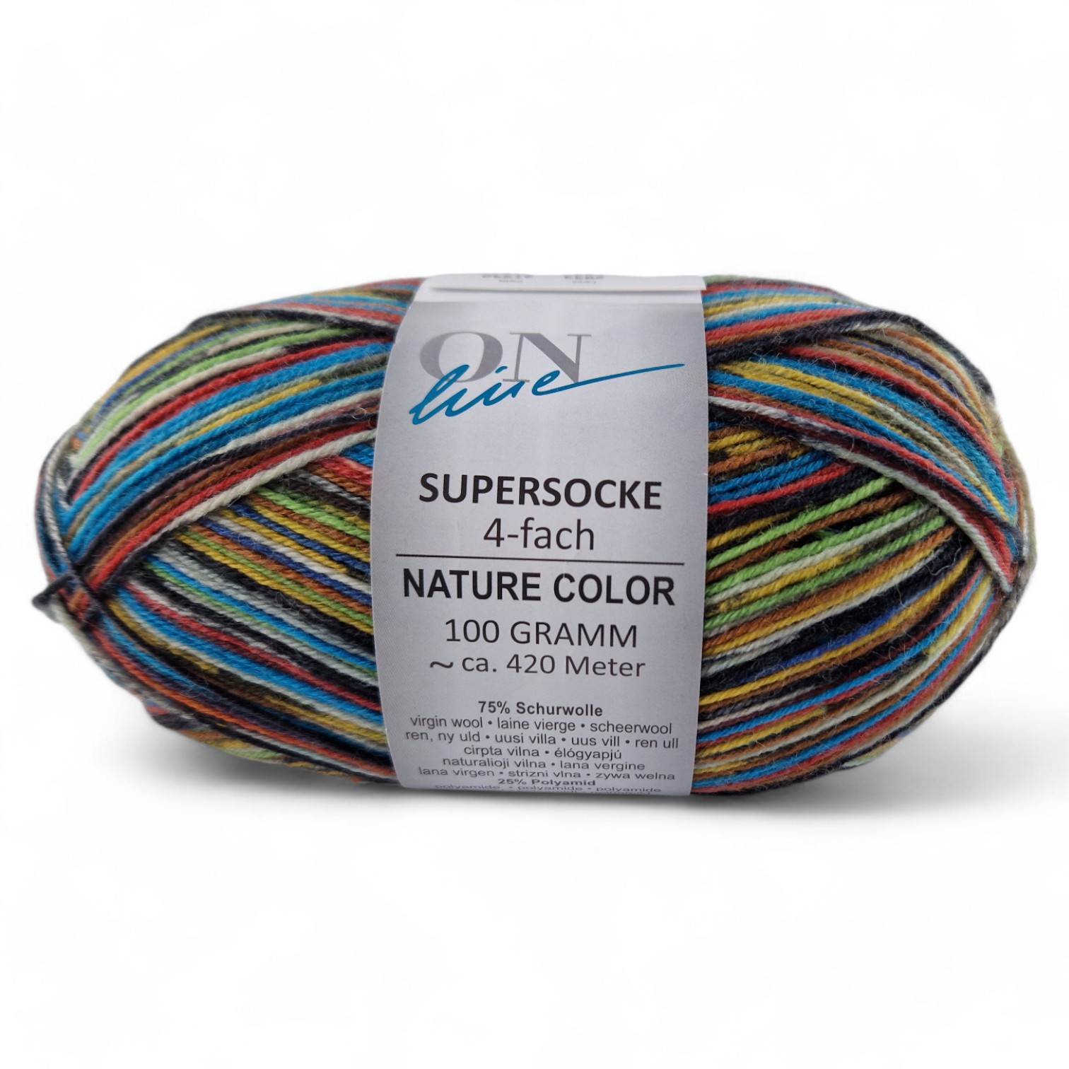 Supersocke Nature Color 4-fach von ONline 2933