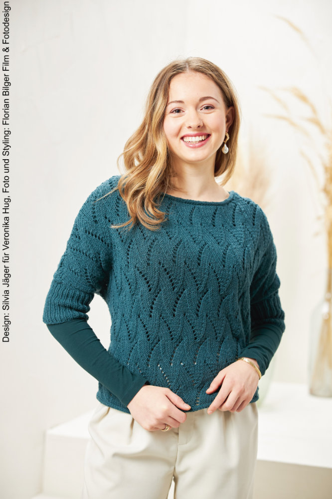 Kurzpulli Autumn | Anleitungsheft + Wolle Merino Stretch  | Stricken | Veronika Hug, Woolly Hugs, Christophorus Verlag