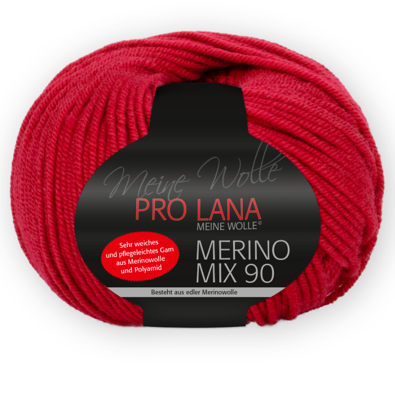 Merino Mix 90 von Pro Lana 0031 - kirsche