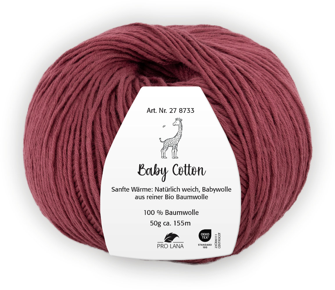 Baby Cotton von Pro Lana 0049 - burgund