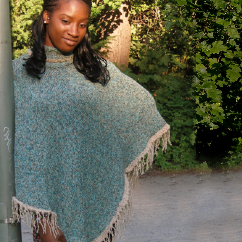 Poncho Pancho | Einzelanleitung | Stricken | Sylvie Rasch