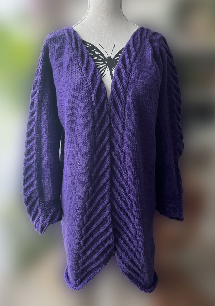 Strickjacke Schapulero | Einzelanleitung + Wolle Timona Linie 110  | Stricken | Sylvie Rasch