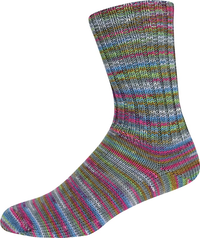 Supersocke Happy Life Color 4-fach von ONline 3054