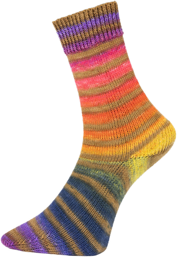 Paint Socks von Woolly Hugs 0213 - terra/khaki/lila