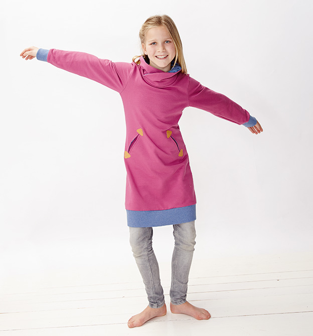 Nähen mit JERSEY - klimperklein! Für Kinder Gr. 104-164