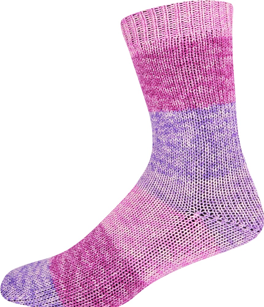 Supersocke Cotton Stretch Sort. 347 Color 4-fach von ONLine 2995