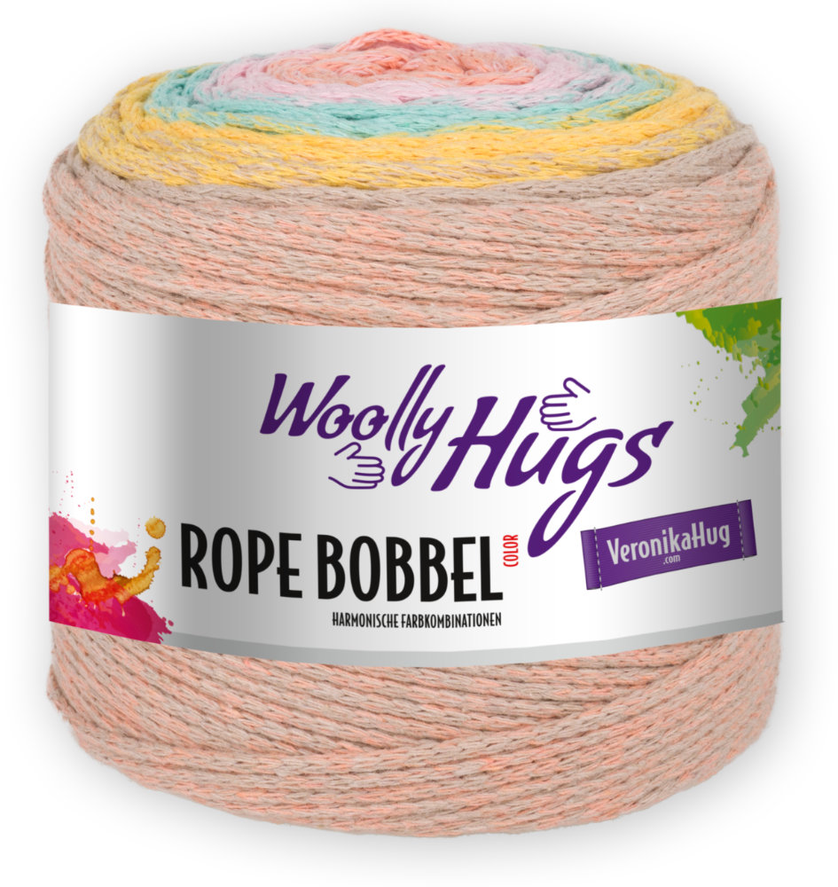 Rope Bobbel von Woolly Hugs 0106 - pastell