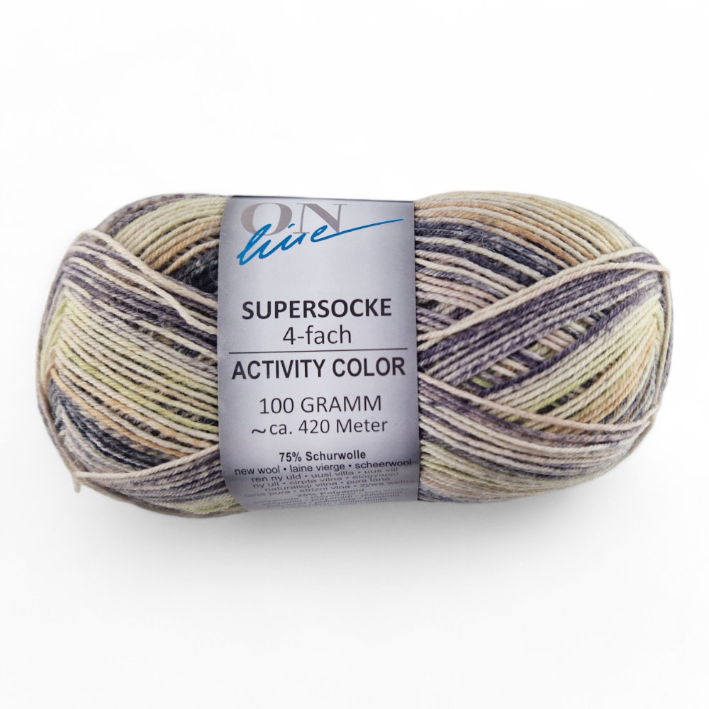 Supersocke Activity Color 4-fach von ONline 3067