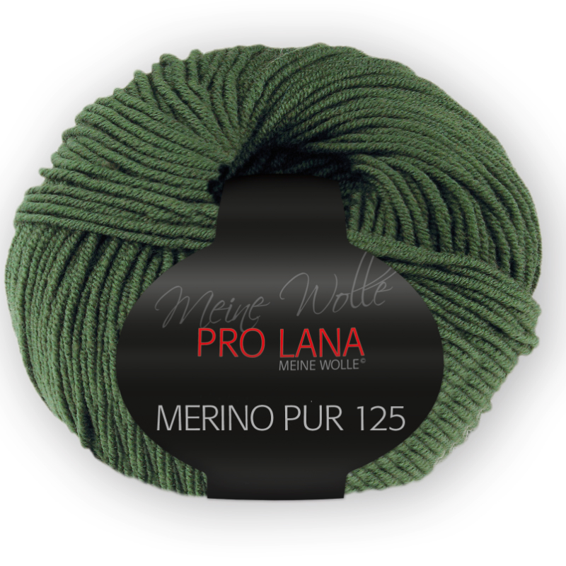 Merino Pur 125 von Pro Lana 0074 - tanne