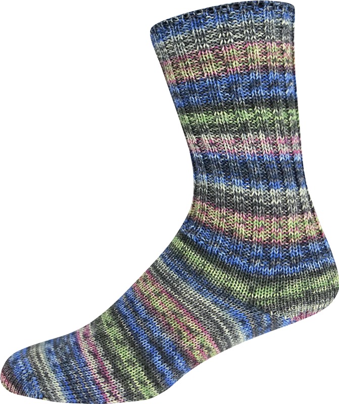 Supersocke Highway Color 4-fach von ONline 3087