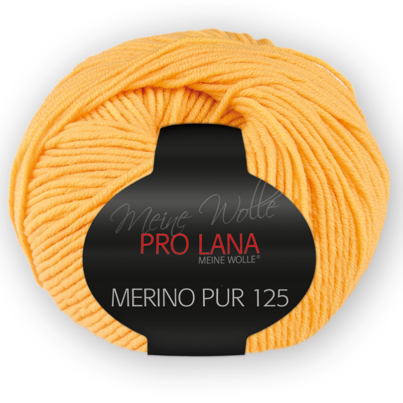 Merino Pur 125 von Pro Lana 0022 - gelb