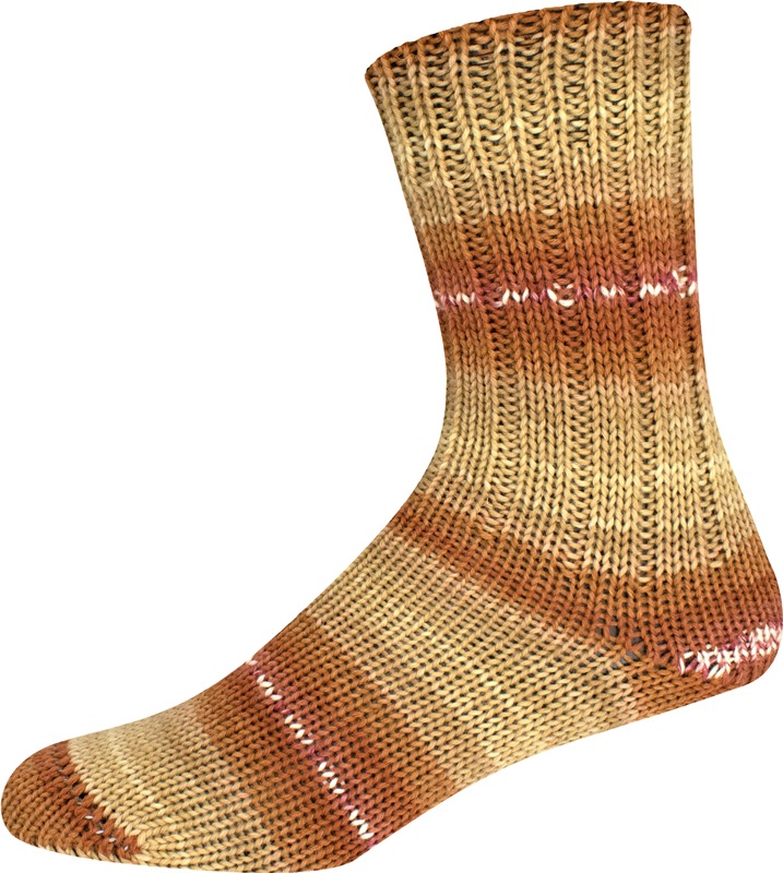 Supersocke 6-fach Merino Color von ONline Sort. 342 - 2876