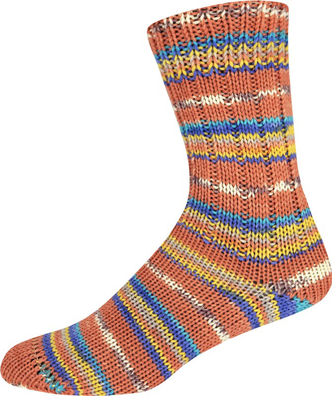 Supersocke 6-fach Merino Color von ONline 3047