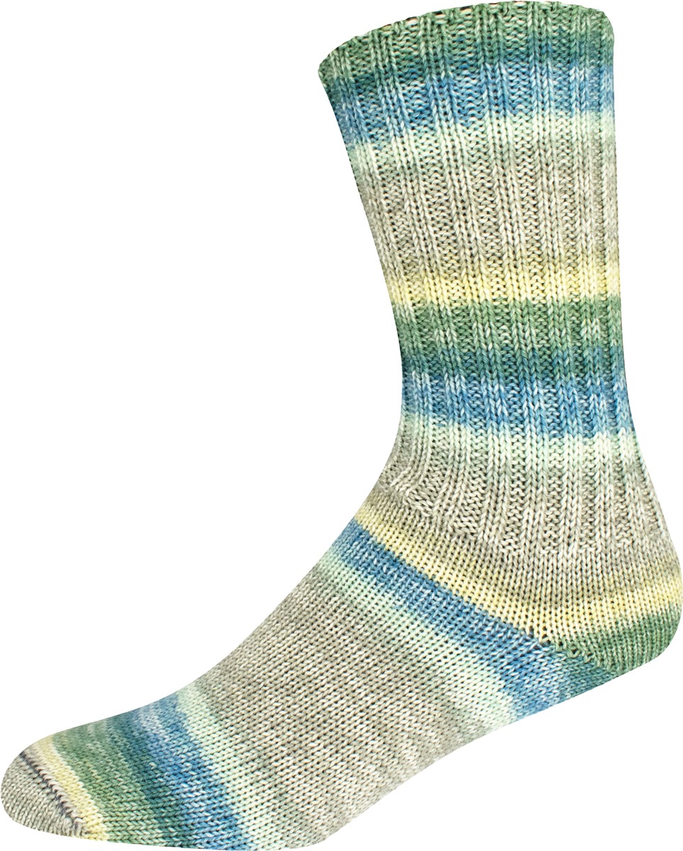 Supersocke Silk Sort. 348 Color 4-fach von ONline 2908