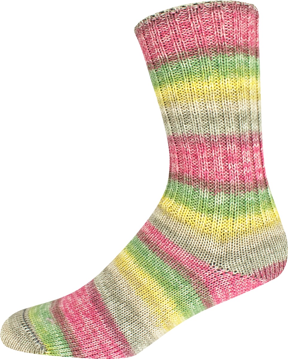 Supersocke Silk Sort. 348 Color 4-fach von ONline 2911