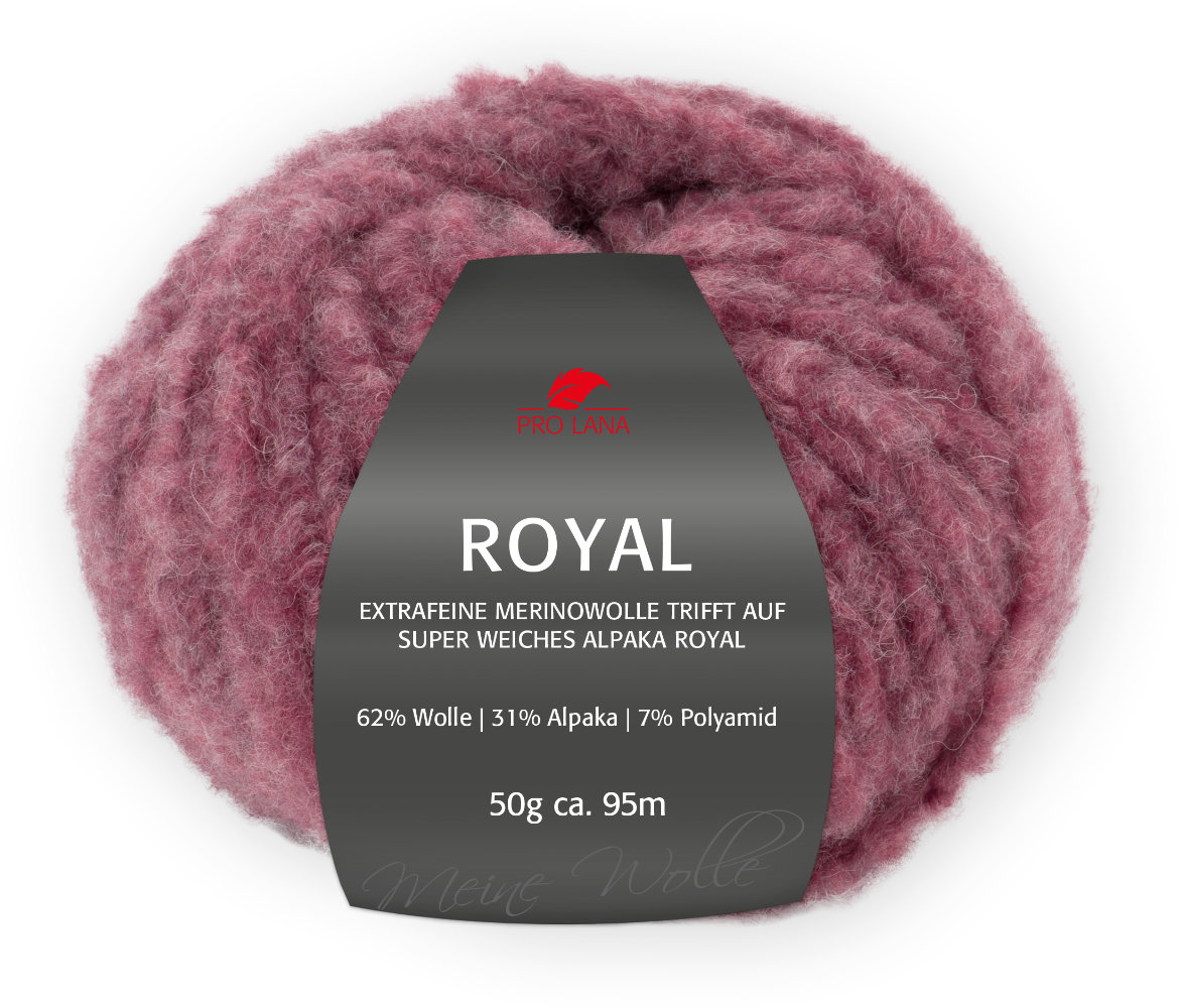 Royal von Pro Lana 0031 - weinrot