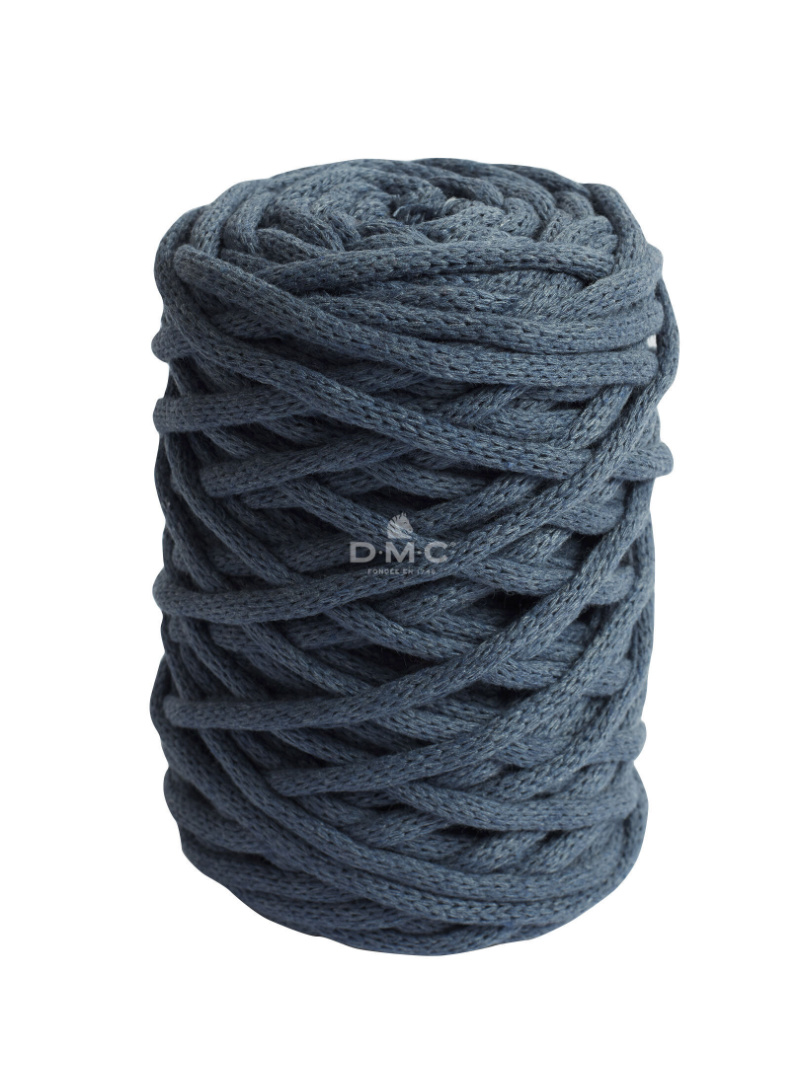 Nova Vita 12 Häkel- Makramee und Strickgarn von DMC 0076 - blau