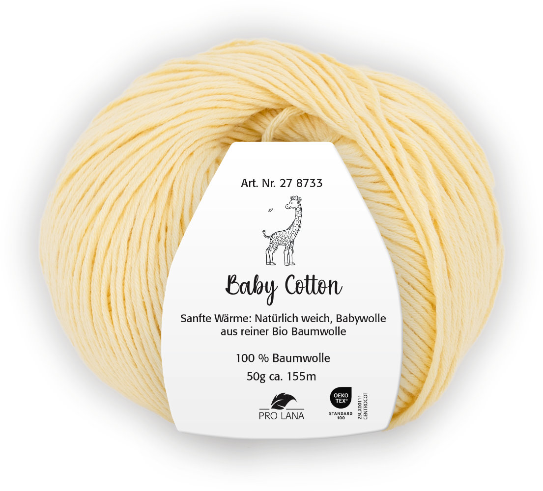 Baby Cotton von Pro Lana 0021 - hell gelb