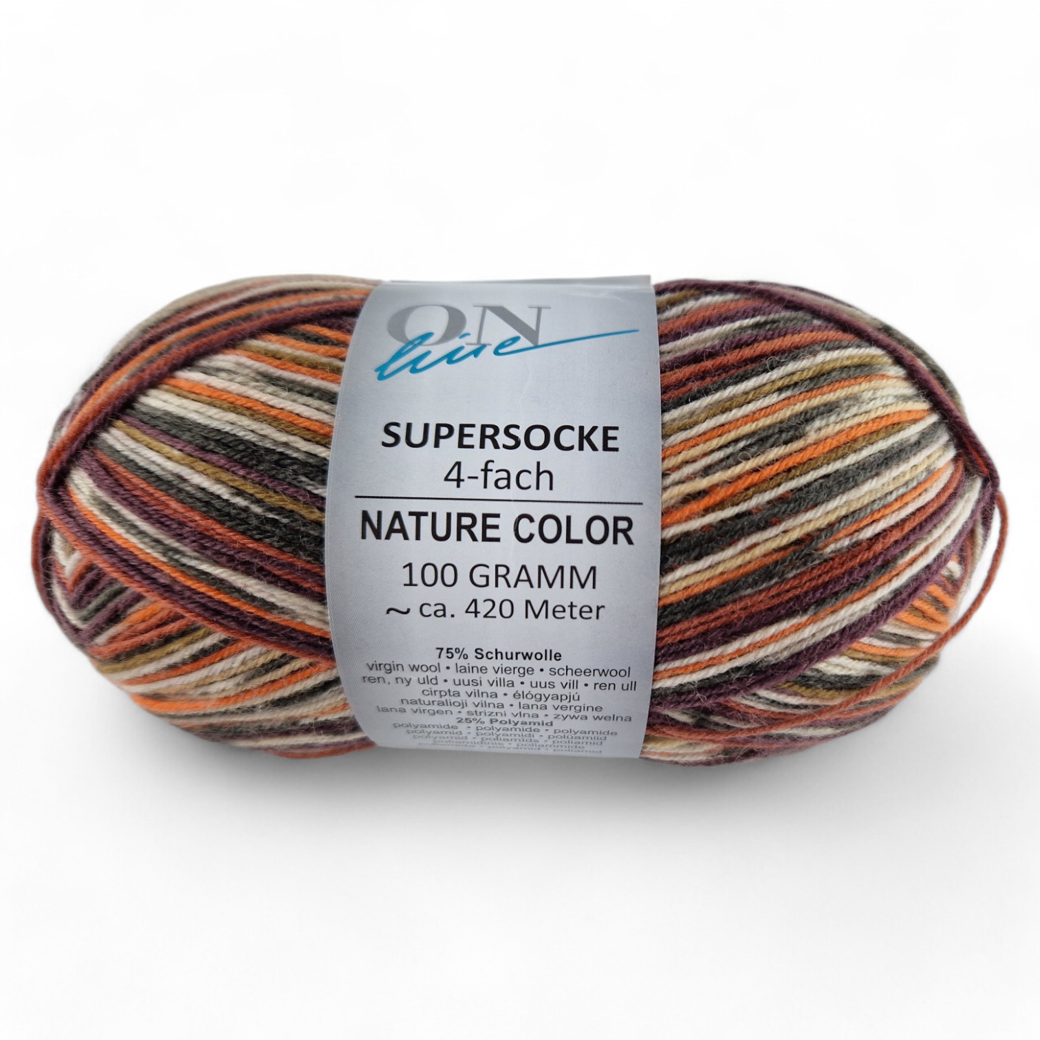 Supersocke Nature Color 4-fach von ONline 2932