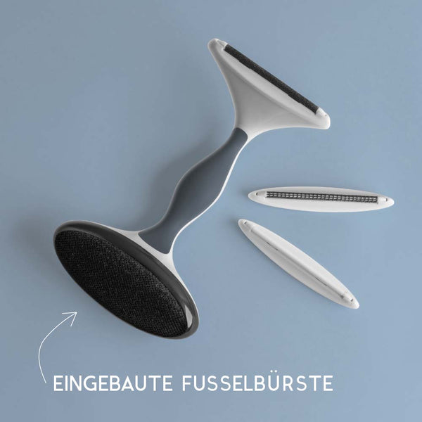 Fusselentferner mit Flusenbürste von Gleener Türkis