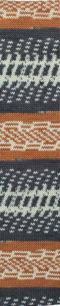 Fjord Socks - 4-fach Sockenwolle von Pro Lana 0187 - camel / grau / weiß