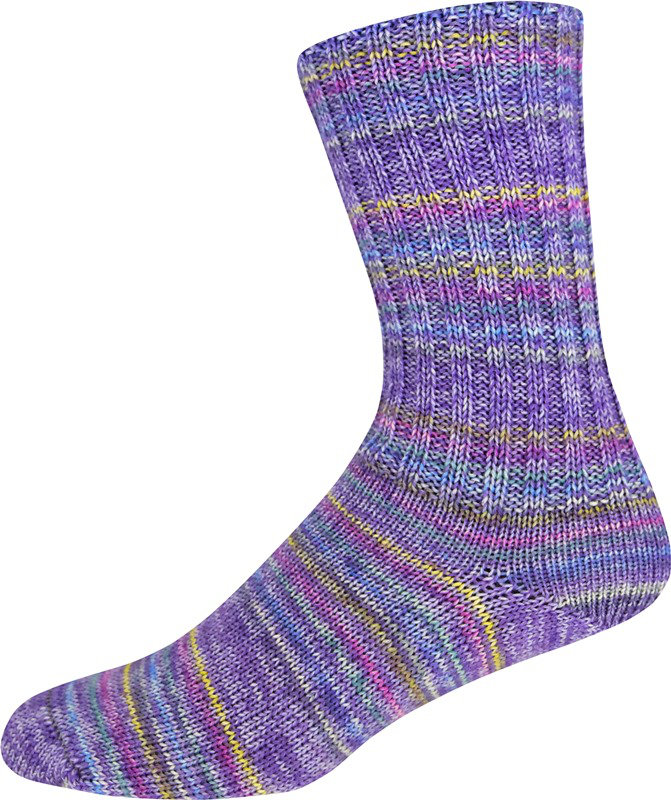 Supersocke Merino Extrafein Sort. 367 Color 4-fach von ONline 3042