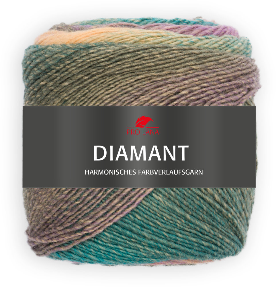 Diamant von Pro Lana 0096 - flieder / petrol / vanille