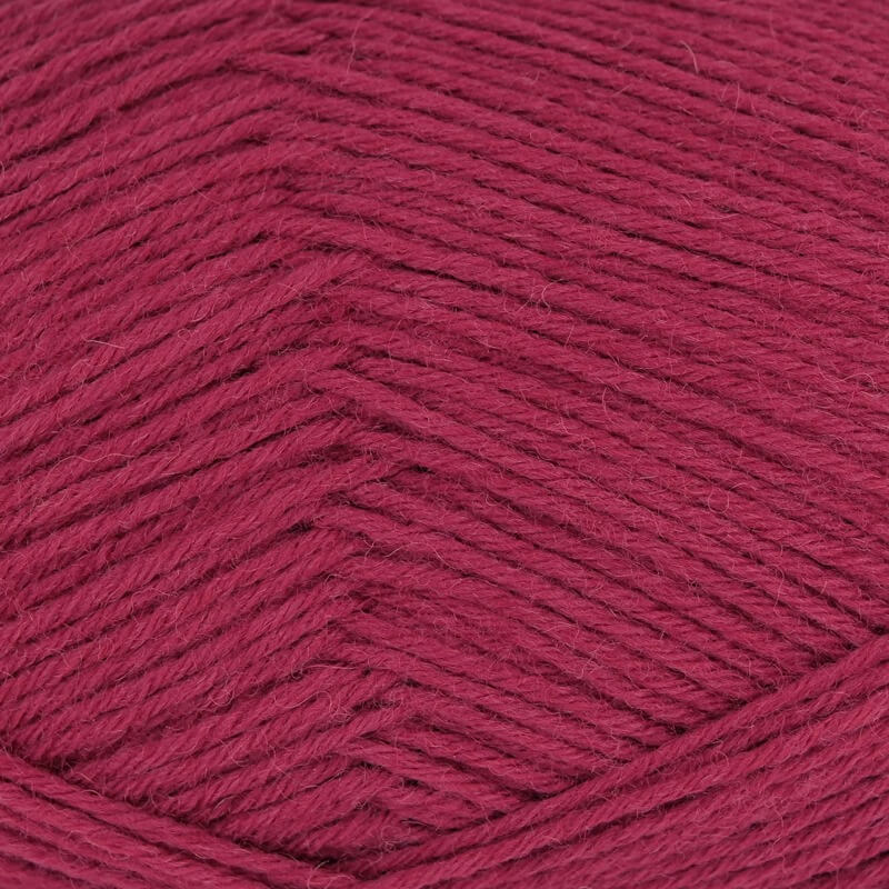 Supersocke 6-fach Uni, ONline Linie 7 0030 - himmbeerrot