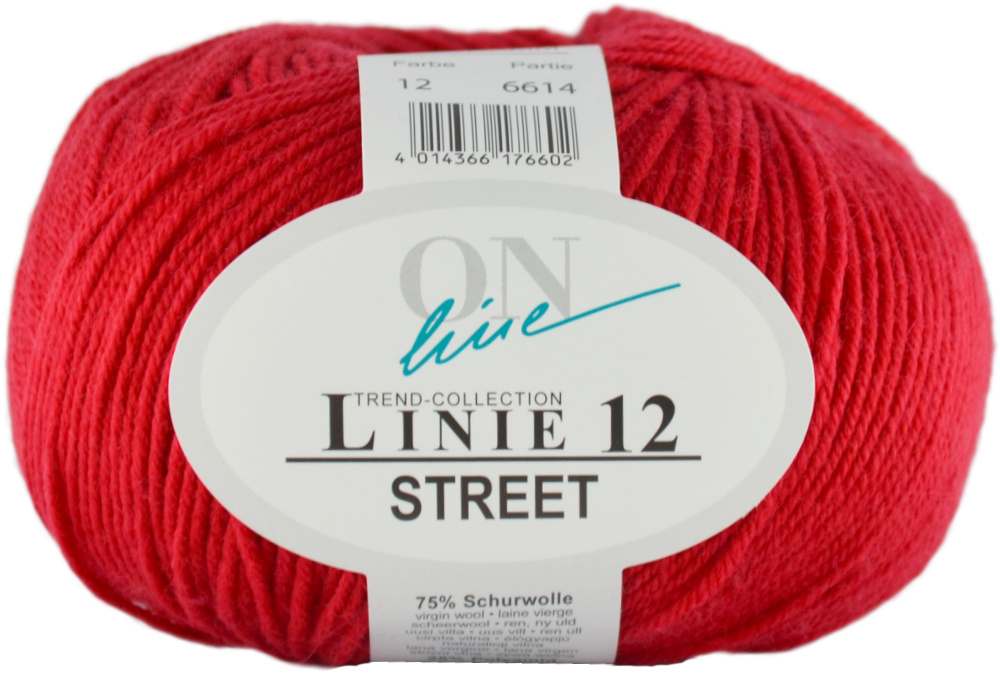 Street Linie 12 von ONline 0012 - rot